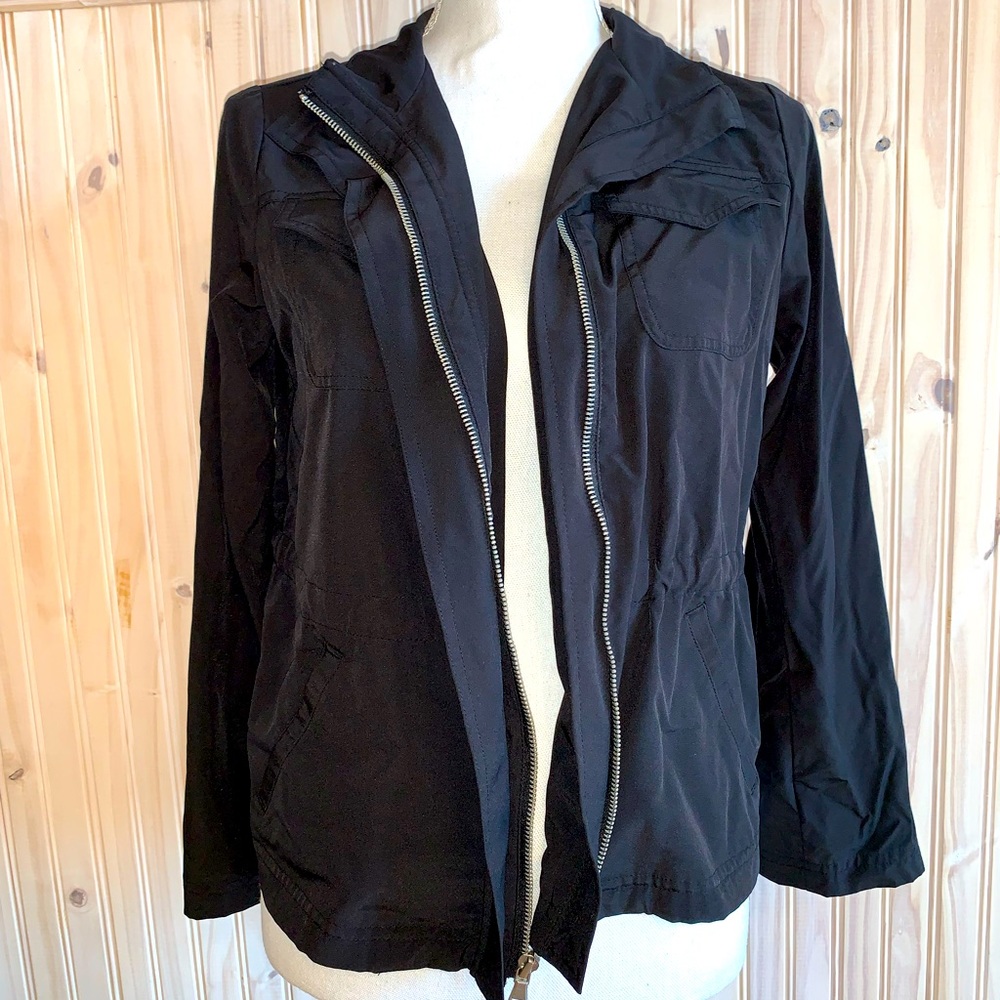 Black lightweight jacket